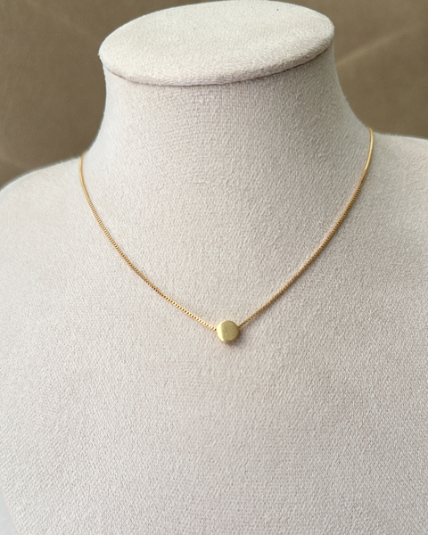 Colar Círculo Maciço - comprar online