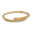 Bracelete Folheado a Ouro 18K Com Serpente Zircônia - comprar online