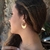 Argola Aline Dourado - comprar online