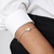 Bracelete Cristal Coração - Furriel Semijoias 