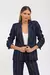 Blazer Callie Jeans Escuro Carol Bassi