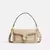 Bolsa Tabby Shoulder 26 Com Trançado Coach Off White