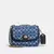 Bolsa Pillow Madison Shoulder Bag 18 Signature Denim Coach Azul