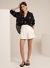 SHORTS LE LIS BLANC OFF WHITE EVE FEMININO