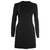 OVERCOAT UNEQUAL CLEAN PRETO OSKLEN