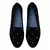 Mocassim Loafer Petit Pois Gold Camurça Preto Blue Bird