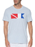 T-Shirt Masculina Stone Diving Flags Osklen