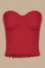 Top Mayo Vermelho Carol Bassi - comprar online