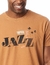 T-Shirt Masculina Vintage Tropical Jazz Marrom Osklen - comprar online