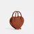 Bolsa Heart Regenerative Leather Coach Marrom - comprar online