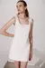 Vestido Delaporte Off White Carol Bassi