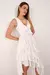 Vestido Ana Paula Off White Iorane - comprar online