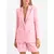 Blazer Mago Rosa Carol Bassi