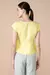 Blusa Midway Amarelo Carol Bassi na internet