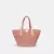 Bolsa Straw Tote Small Coach Rosa - Loja Form