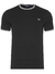 T-shirt Masculina Twin Tipped Preto Fred Perry - loja online