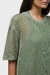 Vestido t-shirt over tela Verde Palmeira Osklen - comprar online