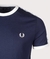 Camiseta Taped Ringer T-shirt Fred Perry M 4620 Col 266 na internet