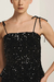 Top Falk Preto Carol Bassi - comprar online