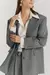 Blazer Iva Cinza Storm BYNV - comprar online