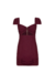 Vestido Lily- Vermelho Malbec NV - Loja Form