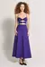 Vestido Flavia Roxo Boreal BYNV - comprar online