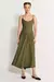 Vestido Liliana Verde Leaf BYNV - comprar online