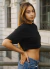 Cropped Liso Básico Oversized (3 Cores)