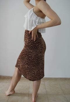 Falda Gala Lycra animal print - comprar online