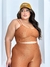 Conjunto Fitness Plus Size Bianca Caramelo - MaRosa Rio