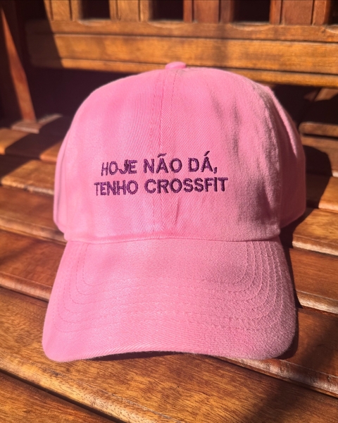 Boné Crossfit Rosa