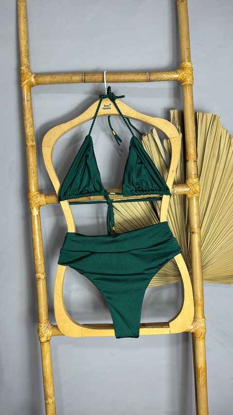 Biquíni Trancoso Hot Pant Esmeralda