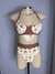 Biquíni Hot Pant Coqueiro Marrom - comprar online