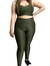 Conjunto Legging Bianca Verde Musgo Plus Size