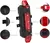 KIT CICLISMO SINALIZADOR TRAS. + FAROL DIANT ECOODA EC6806 LED 300LM RECARREGAVEL USB - comprar online