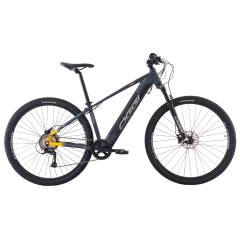 BICICLETA ELETRICA OGGI 29 BW 8.0 32KM/H 8V CINZA/AMAR/PTO T17 (M) 2024
