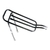 BAGAGEIRO 26 TUBO GROSSO, FIXO, ACO PTO - comprar online
