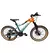 BICICLETA MTB ELLEVEN ARO 20 MAGNÉSIO 1X8V LARANJA / VERDE