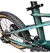 BICICLETA MTB ELLEVEN ARO 20 MAGNÉSIO 1X8V LARANJA / VERDE
