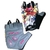 LUVA FEM. SKIN SPORT VENUS, BCO/FLORES TAM. M