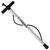 BOMBA OFICINA GRANDE 58CM AL. NAT. C/CONEXAO - YAMADA - comprar online