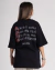 Oversized Acróstico - Preto - comprar online