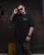 Camiseta Oversized MoneyMaker Boraclub - Preta - comprar online