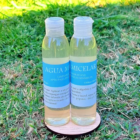 Agua micelar Apta pieles sensibles