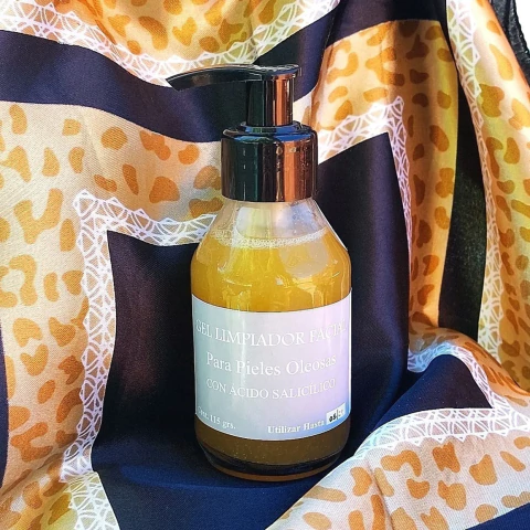 Gel Limpiador facial para pieles oleosas