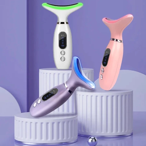 Masajeador Rejuvenecedor Facial Rostro Cuello Reduce Papada