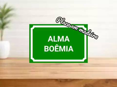 Placa Decorativa Verde alma boêmia - comprar online