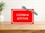 Placa Decorativa Vermelha cozinha afetiva - comprar online