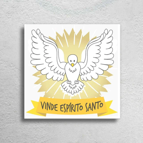 Azulejo Decorativo Vinde Espírito Santo - comprar online