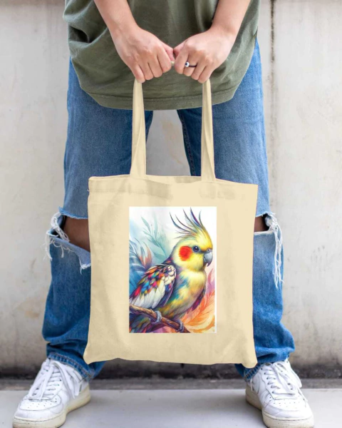 Bolsa Ecobag Oxford Calopsita premium arte - comprar online